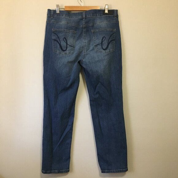 Olsen Lisa Blue Denim Jeans - Picture 3 of 16